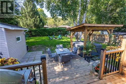 218 5Th Avenue W, Owen Sound, ON - Outdoor With Deck Patio Veranda