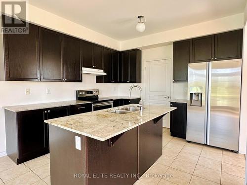 52 Lampkin Street, Georgina, ON - Indoor Photo Showing Kitchen With Double Sink