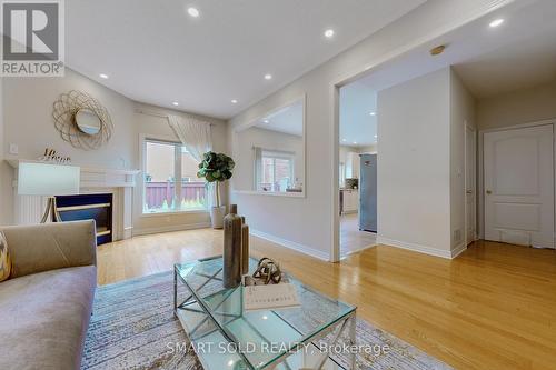 9 Casa Nova Drive, Vaughan, ON - Indoor Photo Showing Living Room With Fireplace