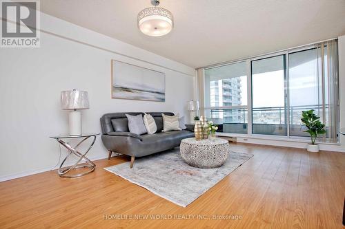 1205 - 4727 Sheppard Avenue E, Toronto, ON - Indoor Photo Showing Living Room