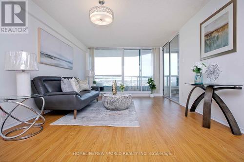 1205 - 4727 Sheppard Avenue E, Toronto, ON - Indoor Photo Showing Living Room