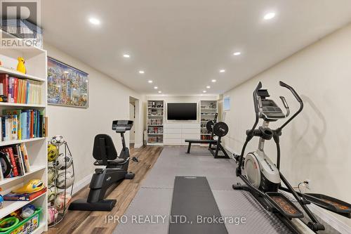 1111 Vanier Drive, Mississauga, ON - Indoor Photo Showing Gym Room