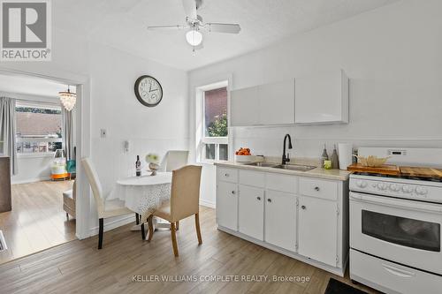 46 Dalhousie Avenue, Hamilton, ON - Indoor Photo Showing Kitchen With Double Sink