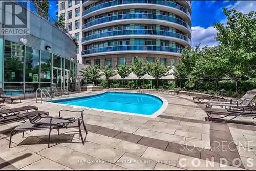 1711 - 70 Absolute Avenue, Mississauga, ON - Outdoor With In Ground Pool