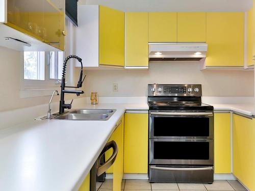 Kitchen - 3229 Rue Plante, Longueuil (Saint-Hubert), QC - Indoor Photo Showing Kitchen With Double Sink