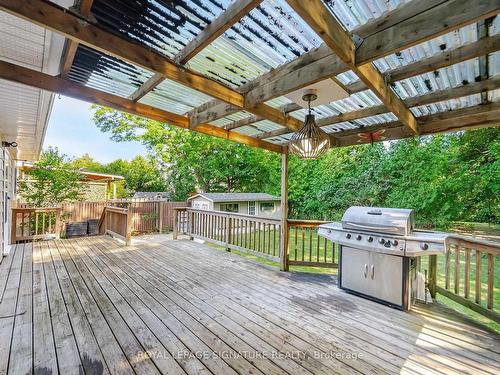 830 South Service Rd, Mississauga, ON - Outdoor With Deck Patio Veranda With Exterior