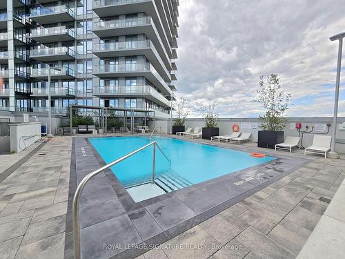 503-4675 Metcalfe Ave, Mississauga, ON - Outdoor With In Ground Pool With Balcony