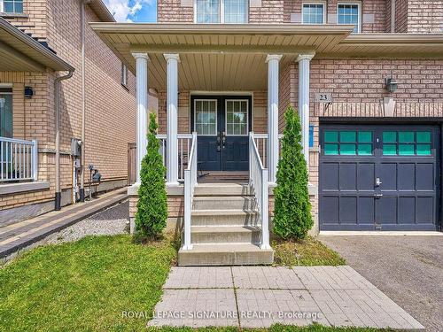 23 Barli Cres, Vaughan, ON - Outdoor With Deck Patio Veranda With Facade