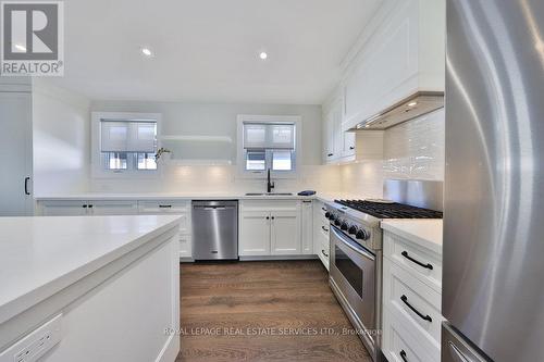 972 South Service Road, Mississauga, ON - Indoor Photo Showing Kitchen With Double Sink With Upgraded Kitchen