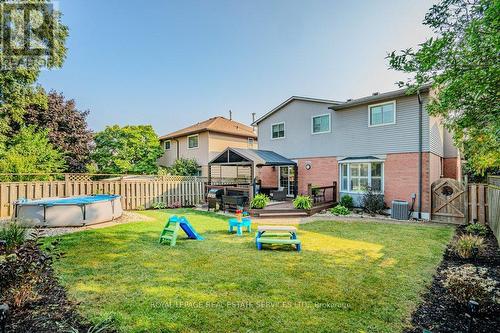 58 Dublin Drive, Hamilton, ON - Outdoor With Above Ground Pool