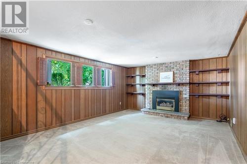 38 Robinhood Drive, Dundas, ON - Indoor Photo Showing Other Room With Fireplace