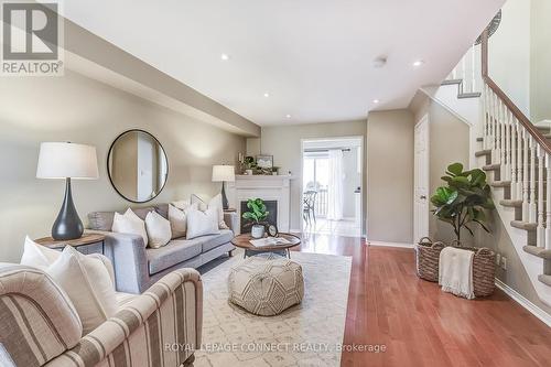 29 Andona Crescent, Toronto (Centennial Scarborough), ON - Indoor Photo Showing Living Room With Fireplace