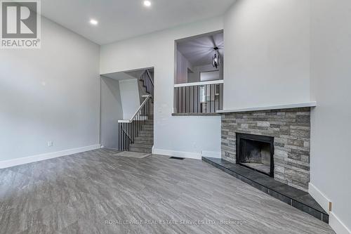 35 - 1855 Maple Ridge Drive, Mississauga (Rathwood), ON - Indoor With Fireplace