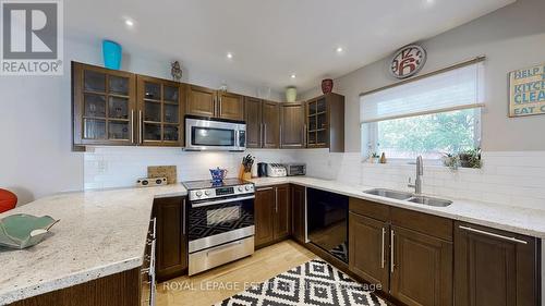 191 Courcelette Road, Toronto, ON - Indoor Photo Showing Kitchen With Double Sink