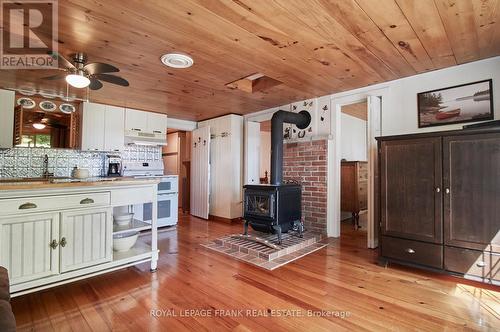 2A Whites Island, Alnwick/Haldimand, ON - Indoor Photo Showing Other Room With Fireplace