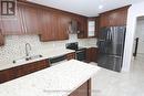 33 Trammell Lane S, Brampton, ON  - Indoor Photo Showing Kitchen With Double Sink With Upgraded Kitchen 