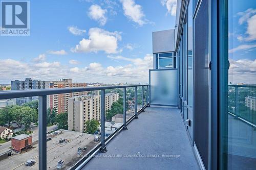 1414 - 212 King William Street, Hamilton (Beasley), ON - Outdoor With Balcony With View