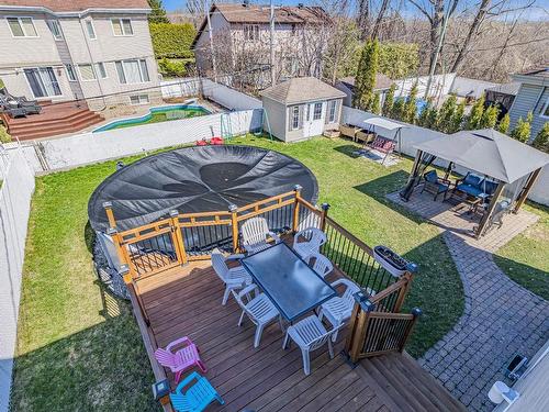 Pool - 161 Rue Des Abbesses, Vaudreuil-Dorion, QC - Outdoor With Deck Patio Veranda With Exterior