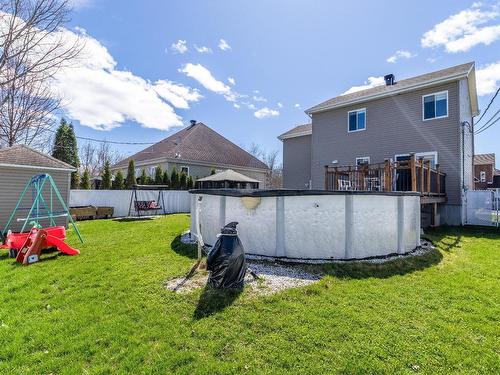 Face arriÃ¨re - 161 Rue Des Abbesses, Vaudreuil-Dorion, QC - Outdoor With Above Ground Pool