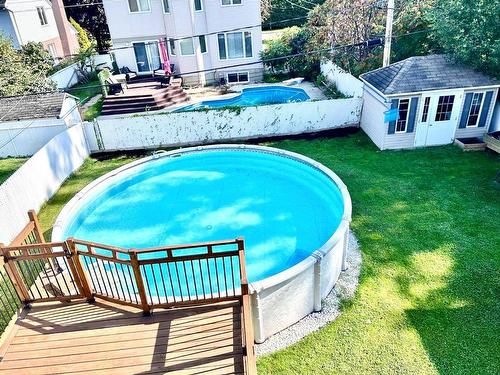 Piscine - 161 Rue Des Abbesses, Vaudreuil-Dorion, QC - Outdoor With Above Ground Pool