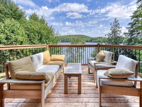 Balcon - 42 Ch. Des Mauves, La Minerve, QC - Outdoor With Balcony With Deck Patio Veranda