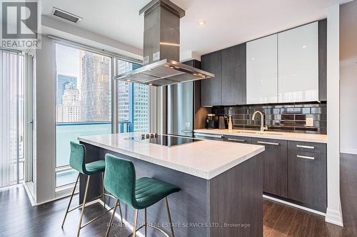 1302 - 8 The Esplanade, Toronto, ON - Indoor Photo Showing Kitchen With Upgraded Kitchen