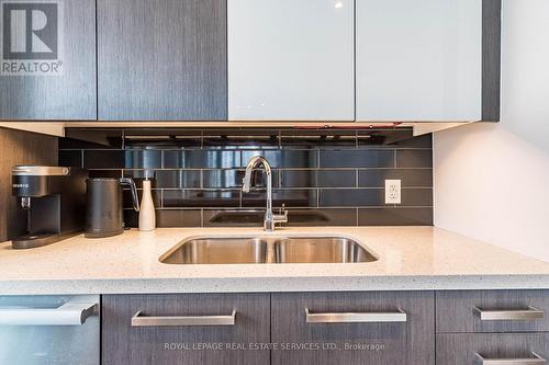 1302 - 8 The Esplanade, Toronto, ON - Indoor Photo Showing Kitchen With Double Sink