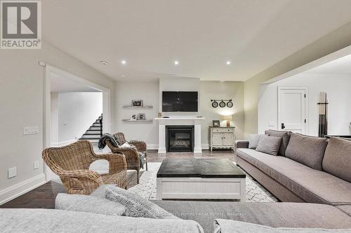 1414 Wateska Boulevard, Mississauga, ON - Indoor Photo Showing Living Room With Fireplace