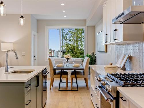 1538 Marble Pl, Langford, BC - Indoor Photo Showing Kitchen With Upgraded Kitchen