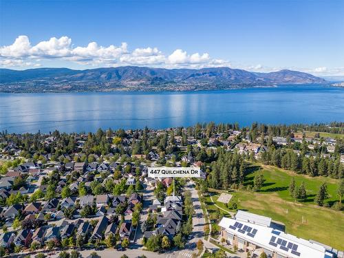 447 Quilchena Drive, Kelowna, BC - Outdoor With Body Of Water With View