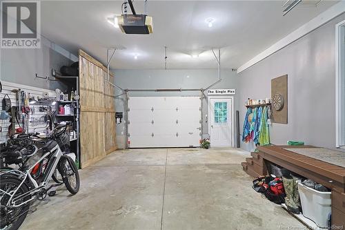 116 Melvin Street, Fredericton, NB - Indoor Photo Showing Garage