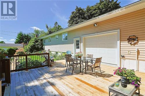 116 Melvin Street, Fredericton, NB - Outdoor With Deck Patio Veranda With Exterior