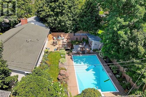 116 Melvin Street, Fredericton, NB - Outdoor With In Ground Pool