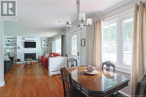 116 Melvin Street, Fredericton, NB - Indoor Photo Showing Dining Room With Fireplace