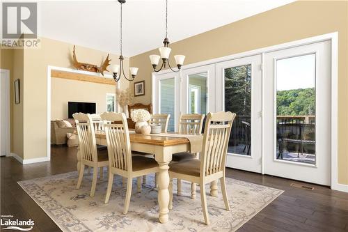 1305 Bellwood Acres Road, Lake Of Bays, ON - Indoor Photo Showing Dining Room