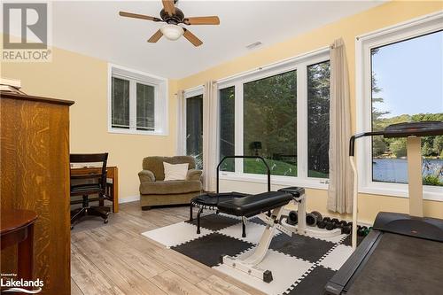 1305 Bellwood Acres Road, Lake Of Bays, ON - Indoor Photo Showing Gym Room