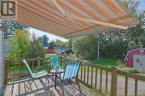 572 Maclaren Avenue, Fredericton, NB - Outdoor With Deck Patio Veranda With Exterior