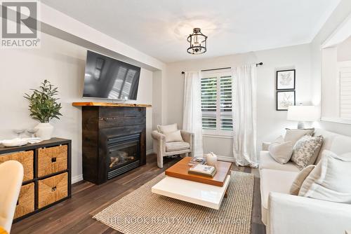 26 Beaumaris Crescent, Whitby (Brooklin), ON - Indoor Photo Showing Living Room With Fireplace