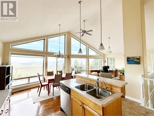 1835 Hulme Creek Road, Rock Creek, BC - Indoor Photo Showing Kitchen With Double Sink