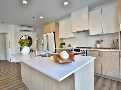 Cuisine - 211-2000 Rue Benoit, Saint-Bruno-De-Montarville, QC - Indoor Photo Showing Kitchen With Upgraded Kitchen