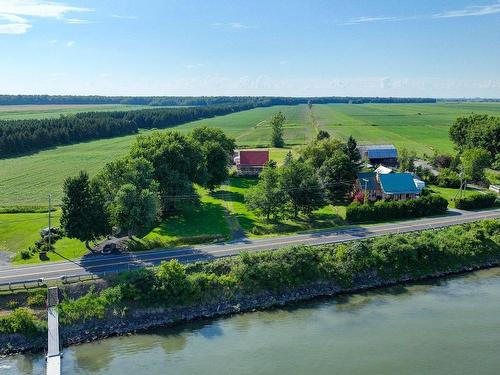 Aerial photo - 444Z Ch. Du Rivage, Saint-Antoine-Sur-Richelieu, QC - Outdoor With Body Of Water With View