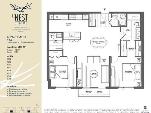 Drawing (sketch) - 412-2000 Rue Benoit, Saint-Bruno-De-Montarville, QC - Other