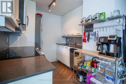 507 - 90 Trinity Street, Toronto (Moss Park), ON - Indoor Photo Showing Kitchen