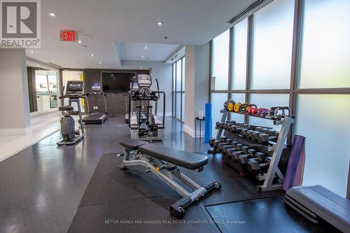 507 - 90 Trinity Street, Toronto, ON - Indoor Photo Showing Gym Room