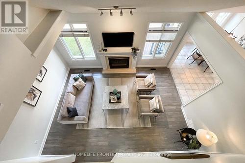 4100 Stonebridge Crescent, Burlington (Rose), ON - Indoor Photo Showing Living Room With Fireplace