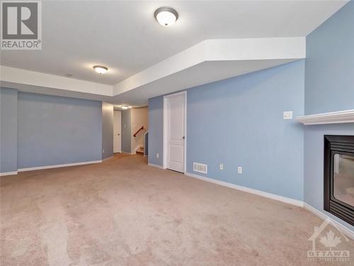 304 Statewood Drive, Ottawa, ON - Indoor Photo Showing Other Room With Fireplace