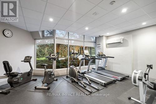 714 - 50 Kingsbridge Garden Circle, Mississauga (Hurontario), ON - Indoor Photo Showing Gym Room