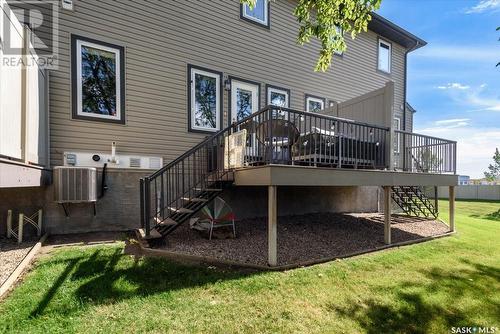 122 Demarco Pointe Lane, Regina, SK - Outdoor With Deck Patio Veranda With Exterior