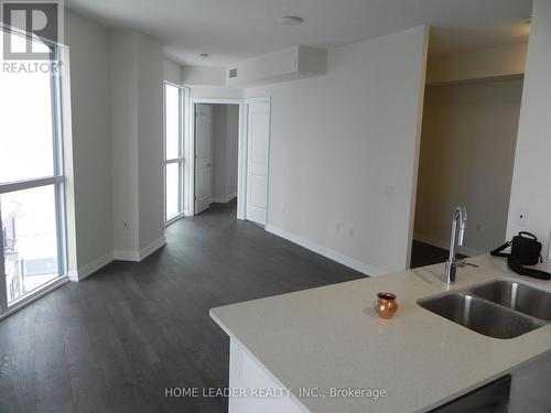 717 - 50 Thomas Riley Road, Toronto (Islington-City Centre West), ON - Indoor Photo Showing Kitchen With Double Sink