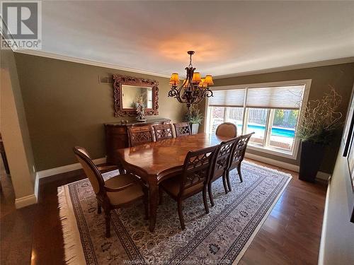 3940 Villa Borghese Drive, Windsor, ON - Indoor Photo Showing Dining Room